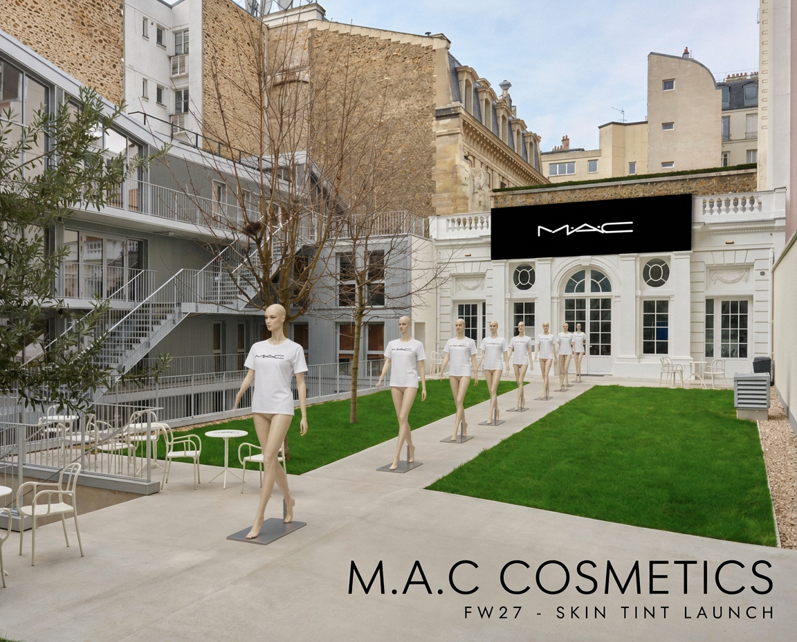 M·A·C COSMETICS × GOODNIGHT — THE M·A·C INSTITUTE campaign